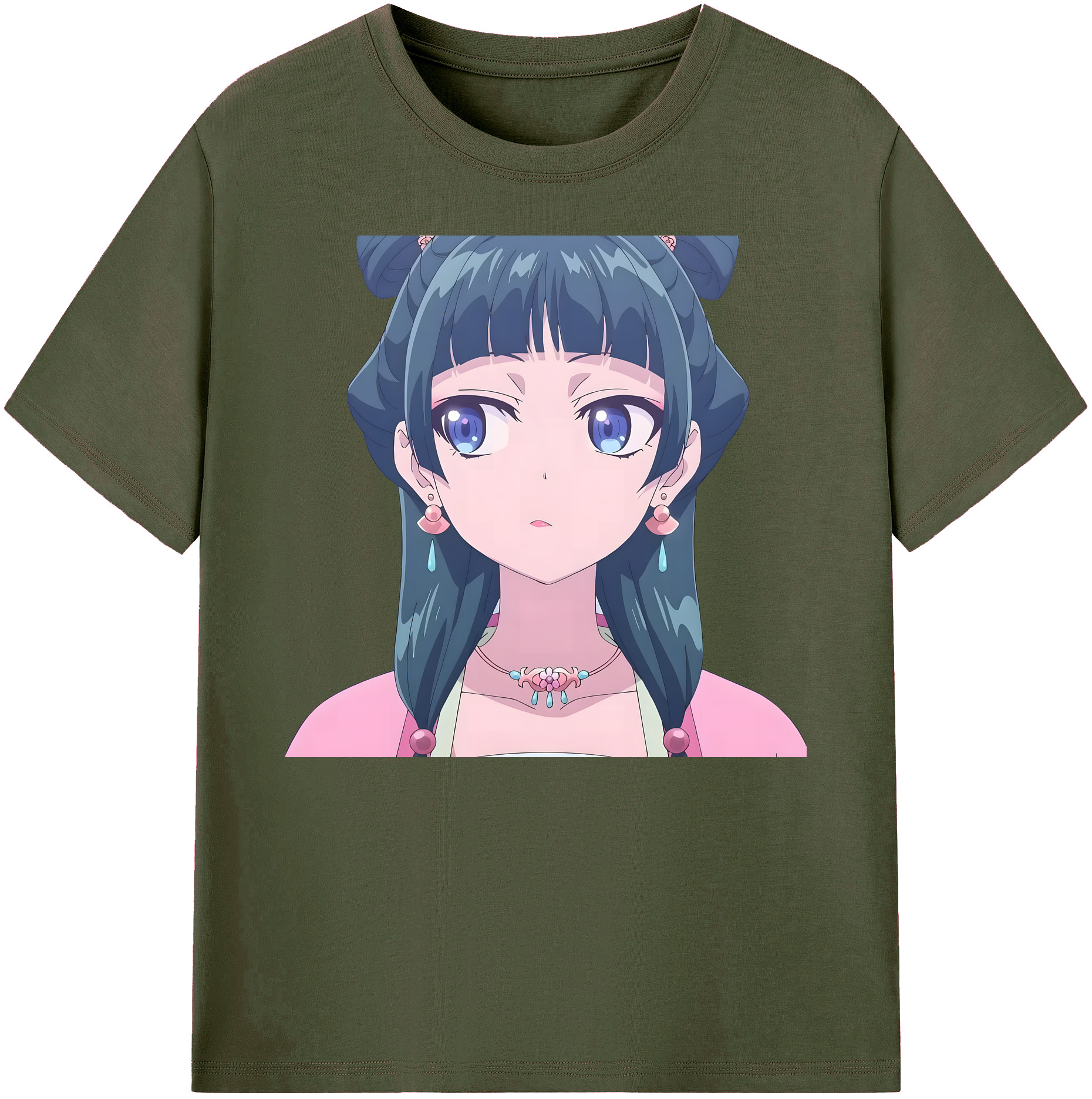 （画像用） 薬屋のひとりごと The Apothecary Diaries 綿100％ メンズ半袖Tシャツ｜肌触りやわらか＆通気性